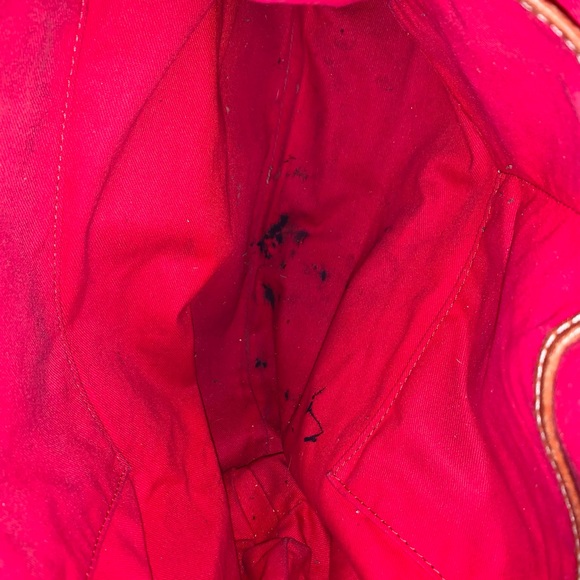 DOONEY BOURKE metallic leather hobo snakeskin  purse - Picture 16 of 16